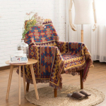 Boho antklodė ku&scaron;etei, mink&scaron;tos austinės žakardo antklodės su kutais lovos sofos sofos kėdei, megzta antklodė 130*180cm