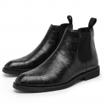 Vyri&scaron;ki oficialūs ankle boots Briti&scaron;ka tendencija Smailus pir&scaron;tas Verslo atsitiktiniai Oda Didelis dydis Dizainerio Chelsea Įsispiriami Patogūs batai 38