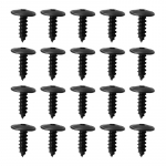 20/30 vnt. automobilio spaustukų tvirtinimo detalės variklio purslų apsaugos savisriegiai varžtai tvirtinimo detalės spaustukai 5 mm &bdquo;Torx&ldquo; varžtas