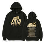 Nauji Arctic Monkeys drabužiai vyrams moterims kasdienis gobtuvas XS juoda