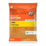Pro Nature 100% ekologi&scaron;kas rudasis cukrus, 1 kg