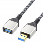 USB 3.0 A tipo tėtis į A tipo mama prailginimo laidas duomenų perdavimui ir įrenginių prijungimui 3 meters