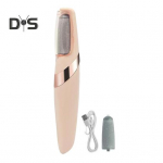 Elektrinis kulnų &scaron;veitiklis, įkraunamas pedikiūro prietaisas su &scaron;iurk&scaron;čiomis abrazyvinėmis dalelėmis, belaidis pedikiūro įrankis glotniems kulnams ir odai rožinė