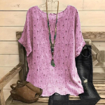 Plus size XL-7XL Summer Trendy T Shirt Women's 3d Printed Top 7XL