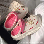 &bdquo;Sweet XIXI&ldquo; vasarinės moteri&scaron;kos neslystančios, auk&scaron;tį pakeliančios basutės &ndash; storapadės, universalios paplūdimio klumpės 36-37