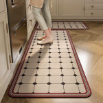 Luxurious Non-Slip, Dirt-Resistant Kitchen Mat: Absorbs Water & Oil, Easy-Care Diatom Mud Long Mat. 60x180cm (2.5mm Diatom Mud)