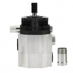 Rąstų skaldymo siurblys, 2 pakopų hidraulinis siurblys, 3000 PSI, 3600 aps./min., 16 GPM, 12 colių NPT sriegis, aliuminis, mediena