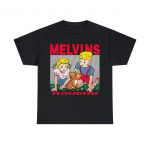 230 Gsm 100 % medvilnės Melvins mar&scaron;kinėliai Houdini Eyehategod High On Fire Kyuss Crowbar Electric Wizard Bongzilla Weedeater Unisex Heavy Cotton mar&scaron;kinėliai XXS juoda