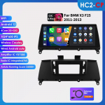 OSSURET Android Automobilio Radijo Grotuvas BMW X3 F25 F26 X4 CIC NBT Android Auto Radijas Carplay Multimedia Vaizdo GPS WIFI Autoradio I&scaron;manusis Ekranas RDS HC2 2G 32G