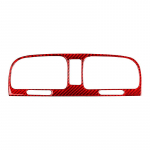 Skirta Volkswagen Golf 6 Gti R MK6 2008-2012 anglies pluo&scaron;to vidus Vidurinės oro ventiliacijos angos rėmo apdailos lipdukai Apdailinti automobilio priedus