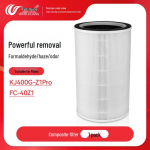 Suderinamas pakaitinis filtras Midea oro valytuvui KJ400G-Z1 Pro, modelis FC-40Z1 balta