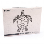 Puzzle Mural En Bois - Tortue 84 Cm