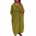 Fashionable women's casual long-sleeved dress L