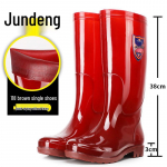 Vyri&scaron;ki smėlio spalvos greitai džiūstantys auk&scaron;ti lietaus batai - Vandeniui atsparūs, neslystantys, be tinklelio guminiai batai 42