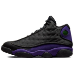 Air Jordan 13 Retro Court Purple Vyri&scaron;ki sportbačiai Juodi Balti DJ5982-015 42.5