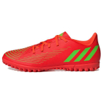 Adidas Predator Edge.4 TF Game Data Pack Vyri&scaron;ki sportbačiai Saulės raudonumo Saulės žalumos Pagrindinės juodos spalvos GV8525 40