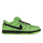 Galingosios mergaitės x Nike Dunk Low Pro SB QS Buttercup Unisex sportbačiai Žali, Tamsiai žali, Juodi FZ8319-300 36.5
