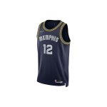 Nike NBA Memphis Grizzlies Morant City Edition Swingman mar&scaron;kinėliai Tamsiai mėlyni Vyri&scaron;ki Streetwear DB4033-419 M