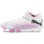 Puma Future Ultimate 7 FG AG Phenomenal Pack Moteri&scaron;ki sportbačiai Balti Juodi Nuodingai Rožiniai 107701-01 38