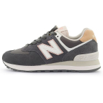 New Balance Nb 574 Retro amortizacija Patvarus palaikymas Žemi kasdieniai bėgimo bateliai Moteri&scaron;ki kedai Pilki Rožiniai WL574SYP 36