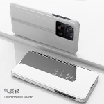&bdquo;Xiaomi 13T Pro Case Clear View Mirror Flip Stand&ldquo; telefono dėklas, skirtas &bdquo;Xiaomi Mi13T Mi 13T 13 T Pro Xiaomi13T&ldquo; smūgiams atsparus galinis dangtelis For Mi 13T Pro sidabras