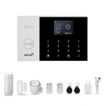 WiFi GSM I&scaron;manaus namo apsaugos nuo įsilaužimo signalizacijos sistema su valdymu mobiliąja programėle International 2G + WiFi (US Power Adapter)