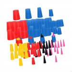 Silicone Tapered Plug Kit Assortment 1/16 inch to 5/8 High Temp Stoppers Hole Plugs for 350pcs