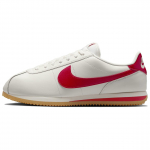 Nike Cortez Oda Balta Guma Geltona Universitetinė Raudona Sportbačiai DM4044-110 42