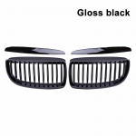 Automobilio priekinio bamperio grotelės, skirtos BMW E90 E91 3 serija 323I 328I 335I 330I 325I 05-08 ABS Pulleco Grille Racing Grill Gloss Juoda