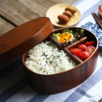 Japoni&scaron;ko stiliaus medinė bento dėžutė vieno auk&scaron;to uosio bento bento su&scaron;i dėžutė mediniai pietų indai didelės talpos bento dėžutės