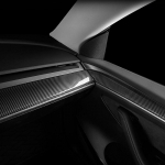 For Tesla Model 3 Accessories Center Console Decorative stickers Model Y Carbon Fibre ABS Model3 Decorative Door Trim