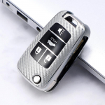 Carbon Pattern TPU automobilio rakto dėklas, skirtas Buick Chevrolet Cruze Opel Vauxhall Insignia Astra J Zafira C Mokka Encore priedai sidabras