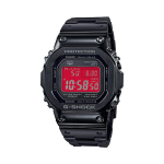 CASIO Custom Collection GMW B5000GD 1A Saulės energija varomas Metalinis dirželis Laikrodis Unisex Raudonas Laikrodžio Ciferblatas GMW-B5000GD-1A(Watch4--) black