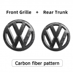 VW VOLKSWAGEN naujo automobilio emblemos priekinės grotelės galinio bagažinės dangčio lipdukas ženklelis lipdukai VW Polo Golf MK6 MK7 MK8 Passat B6 B7 B8 T 2017-20 Polo