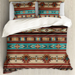 Boho Actekų patalynės komplektas Pilnas Karalienės Karaliaus Dydžio Matmenys Matmenys De&scaron;imtims Suaugusių Žmonių Vyrams Moterims Patogus antklodės užvalkalas su 2 pagalvių užvalkalais 240*220cm Eu-King