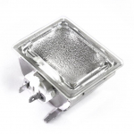 40W 110V 220V Orkaitės lempos laikiklis ir G9 lemputė 500℃ Atspari auk&scaron;tai temperatūrai Grilio orkaitės lemputė BBQ Mikrobangų krosnelės lemputė 110V gray