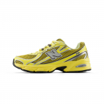 New Balance Nb 740 Audinys Sintetinė Oda Madingi Mados Tėčio Batai Unisex sportbačiai Geltoni U74045L 44