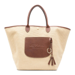 Longchamp Le Pliage kolekcijos pintas krep&scaron;ys žiediniai metaliniai elementai rankinė moteri&scaron;ka rankinė smėlio spalvos 10308HGK035 Basic Set (Bag)