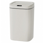 Cubo de basura inteligente autom&aacute;tico con sensor para cocina ba&ntilde;o y hogar gran capacidad white