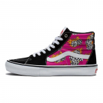 Vans SK8 Skate unisex madingi laisvalaikio auk&scaron;takulniai riedlenčių batai rožiniai juodi balti VN0A5FCCBLM 39