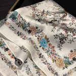 100% natūralaus &scaron;ilko skara moterims, prabangi, auk&scaron;tos kokybės, galvos juosta, kvadratinė skara, moteri&scaron;kas kaklaskarė, skara, apklotai, hidžabo bandana, skaros Real Silk 53x53cm gray