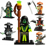 Policininko, Gaisrininko, Ninjos Herojaus Minifigūrėlių Statybinių Blokelių Rinkinys, Miesto Pasaulio Edukacinis Dėlionės Blokelių Žaislas Berniukams Mergaitėms