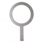 Nerūdijančio plieno kepimo puodelio žiedas su kar&scaron;čiui atsparia medine rankena Pieno arbatos puodelio dangtelio ratlankio tarpine, skirta deserto burbulų arbatos skrudinto pieno gamybai &bdquo;pasidaryk pats&ldquo; A