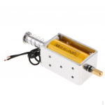 DC 220V 34,5 mm stumiamosios pavaros tipas elektromagnetas solenoidas elektrinis