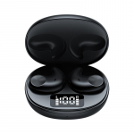 Itin plonos mini nematomos &bdquo;Sleep&ldquo; belaidės &bdquo;Bluetooth&ldquo; ausinės juoda