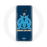 Coque pour Samsung Galaxy A5 2016 Olympique de marseille OM logo bleu