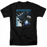 Atari 2600 Asteroids Klasikinis Vaizdo Žaidimas Mar&scaron;kinėliai Juodi Unisex S