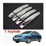 Automobilio durų rankenėlių apdangalai Chevrolet Lacetti Optra Daewoo Nubira Suzuki Forenza Holden Viva Lipdukas Chromas I&scaron;orės Automobilio Stilius 1 KEYHOLE HANDLE