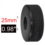 Butelio lizdas, guminis padas, neslystantis adapterio atramos bloko automobilio kėlimo įrankis, skirtas daugumai 2&ndash;10 tonų butelių kėlimo ta&scaron;kų universalaus remonto 25mm/0.98"