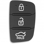 Automobilio raktų klaviatūra 3 mygtukai, suderinami su &bdquo;Hyundai I20 I30 Ix20 Ix35 Tucson Santa Fe Car Key Shell Pilot Pilot&ldquo; automobilio raktu 3x2x1cm